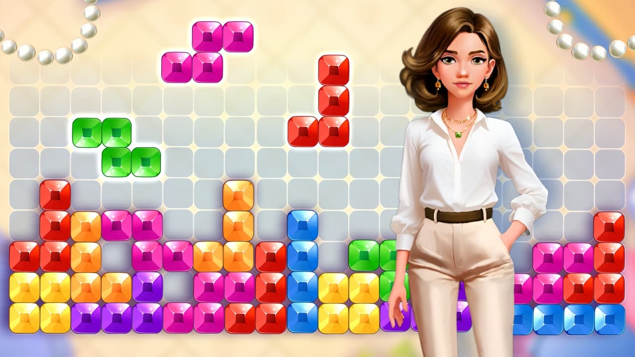 Beauty Puzzle - Achieve 50,000+ points in this strategic puzzle game